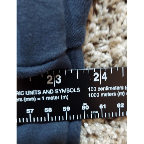 Lululemon Full Zip Stretch Performance Jacket Mens XL Blue Puffer Neck Elbow - Picture 8 of 9